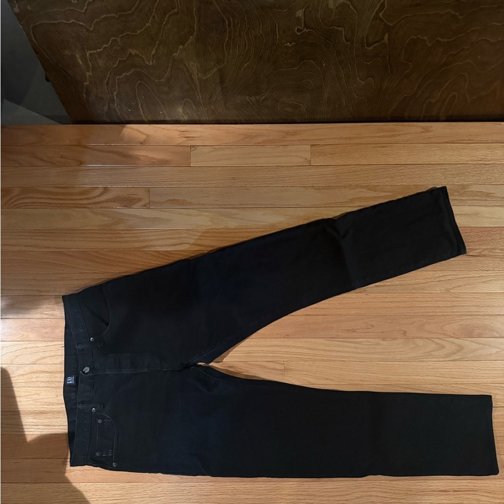 GAP Men's Dark Black Skinny Jeans
